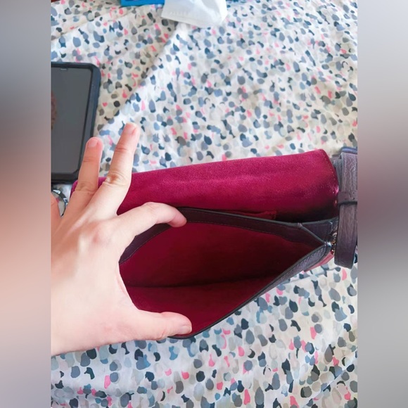 Coach Ellen Crossbody Bag with Daisy Appliqué Genuine Leather Stylish Shoulder - Picture 9 of 11